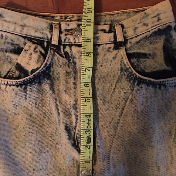 Last Exit Vintage Denim Jean Skirt - Picture 14 of 15